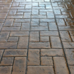 Concrete Print Concrete Print brick design