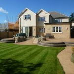 Concrete Pattern Print Printed Concrete design with steps