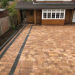 Block Paving Block paving design with edging blocks