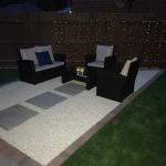 Garden Design Garden design natural stone slabs and gravel